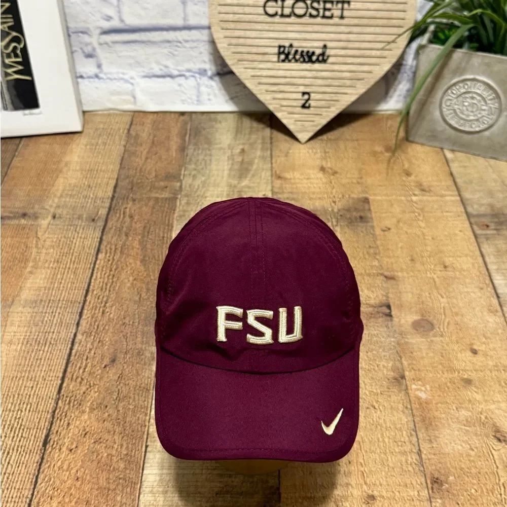 Florida State Seminoles Hat Cap Strapback FSU College Football Nike Dri Fit